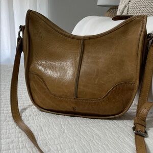 💕Frye Brown Leather Shoulder Bag